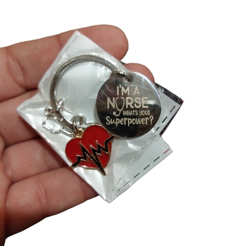 NURSE bag and key chain set - Picture 2 of 3